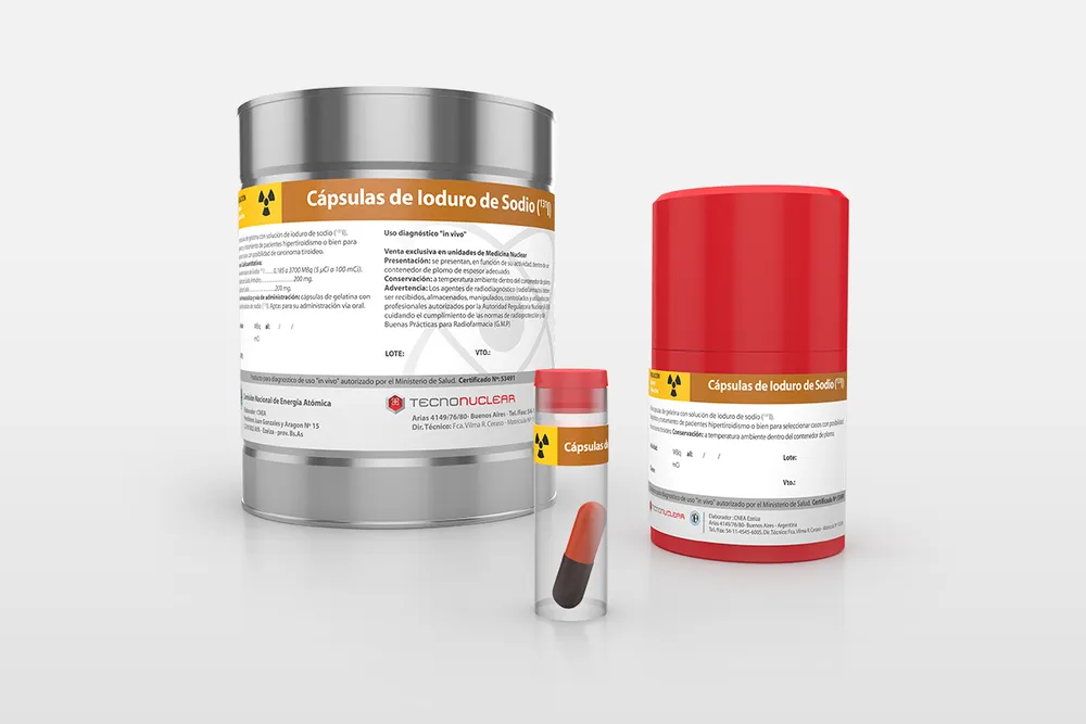 Sodium iodide (131I) Curium Netherlands capsules, hard gelatin