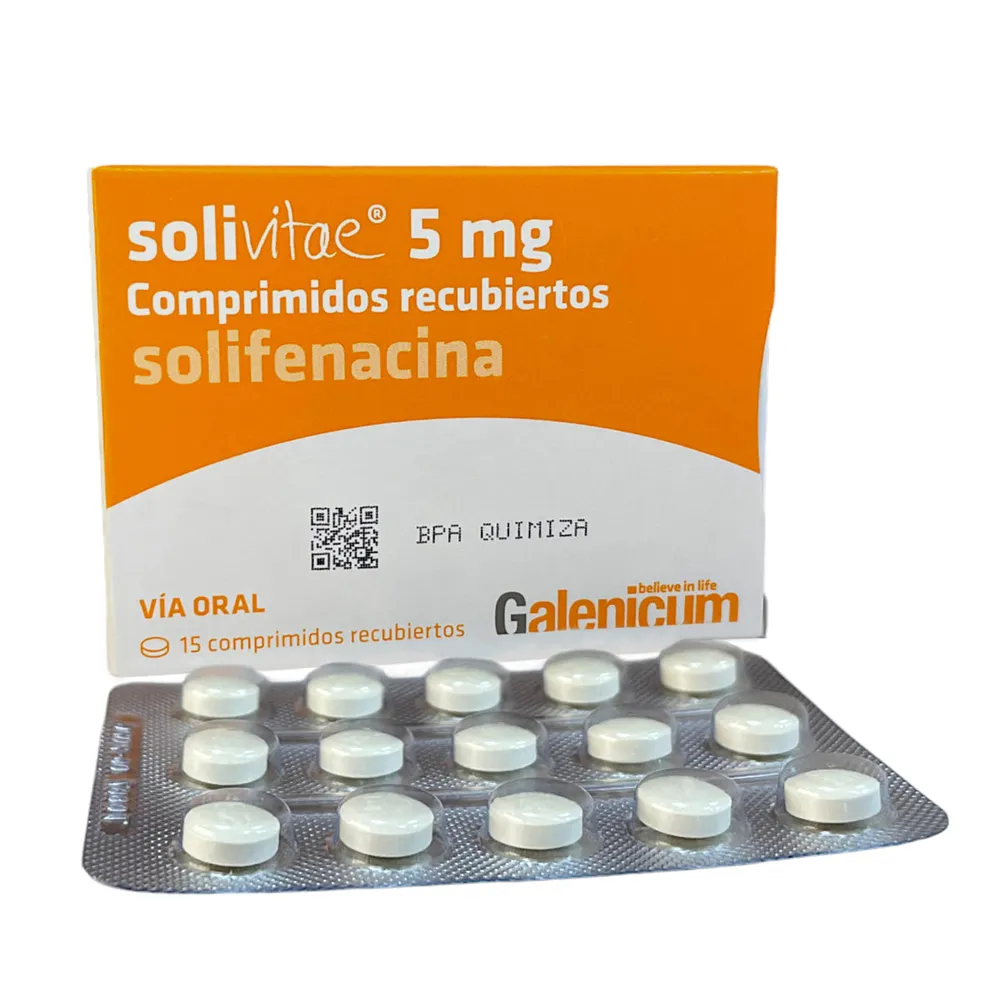 Solifenacina Teva comprimidos, recubiertos con película