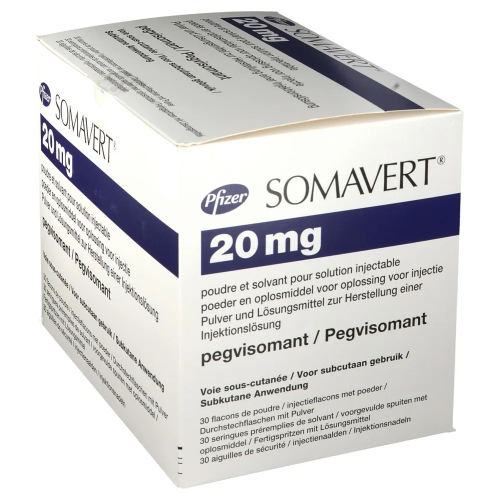 Somavert solution for injection, powder and solvent