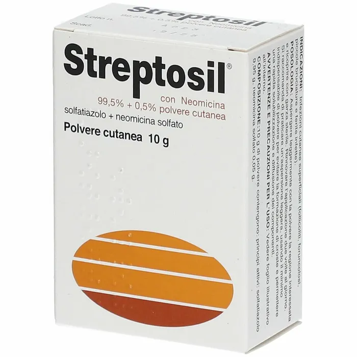 STREPTOSIL CON NEOMICINA Polvere cutanea