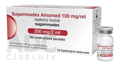 Sugammadex Amomed solución para inyección