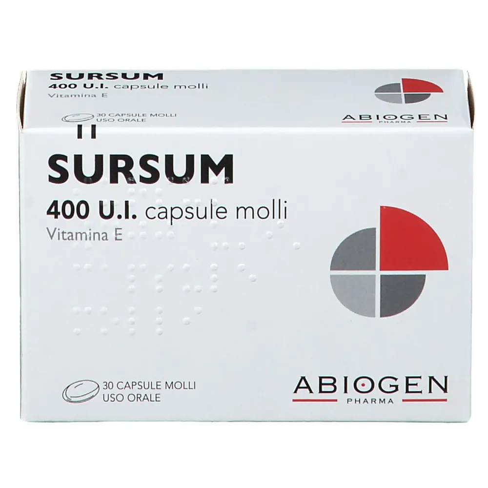 Sursum capsules, soft gelatin