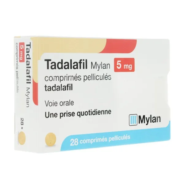 Tadalafilo Mylan comprimidos, recubiertos con película