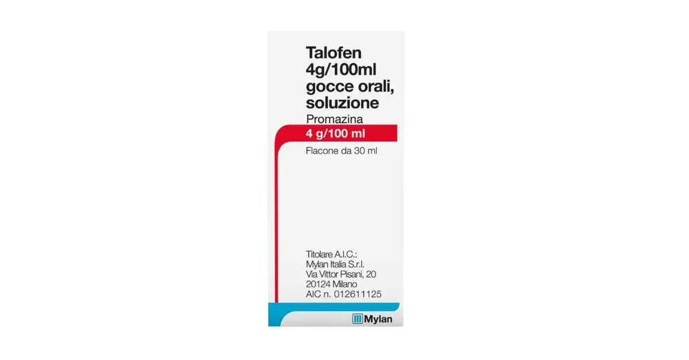 Talofen solución para inyección