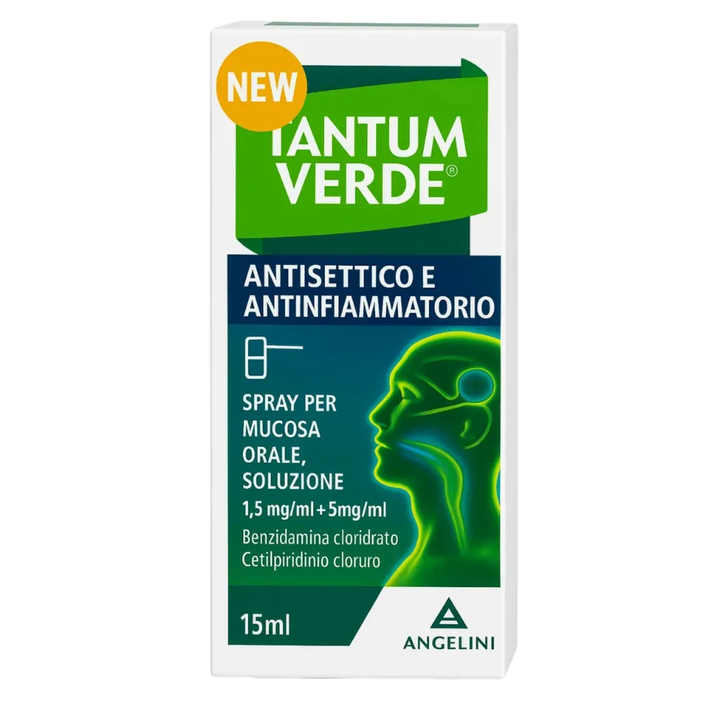 Tantum Verde antiseptic and anti-inflammatory spray, oral solution