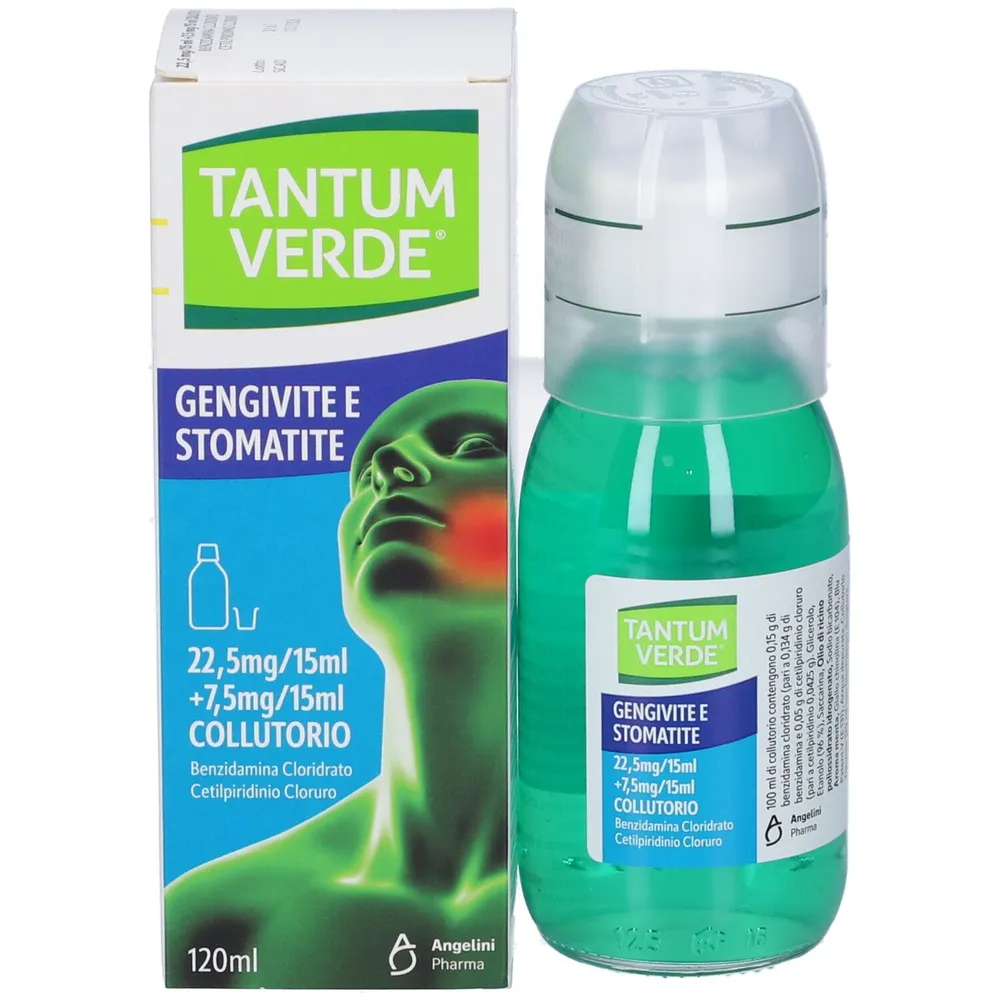 Tantum Verde para gingivitis y estomatitis solución, bucal