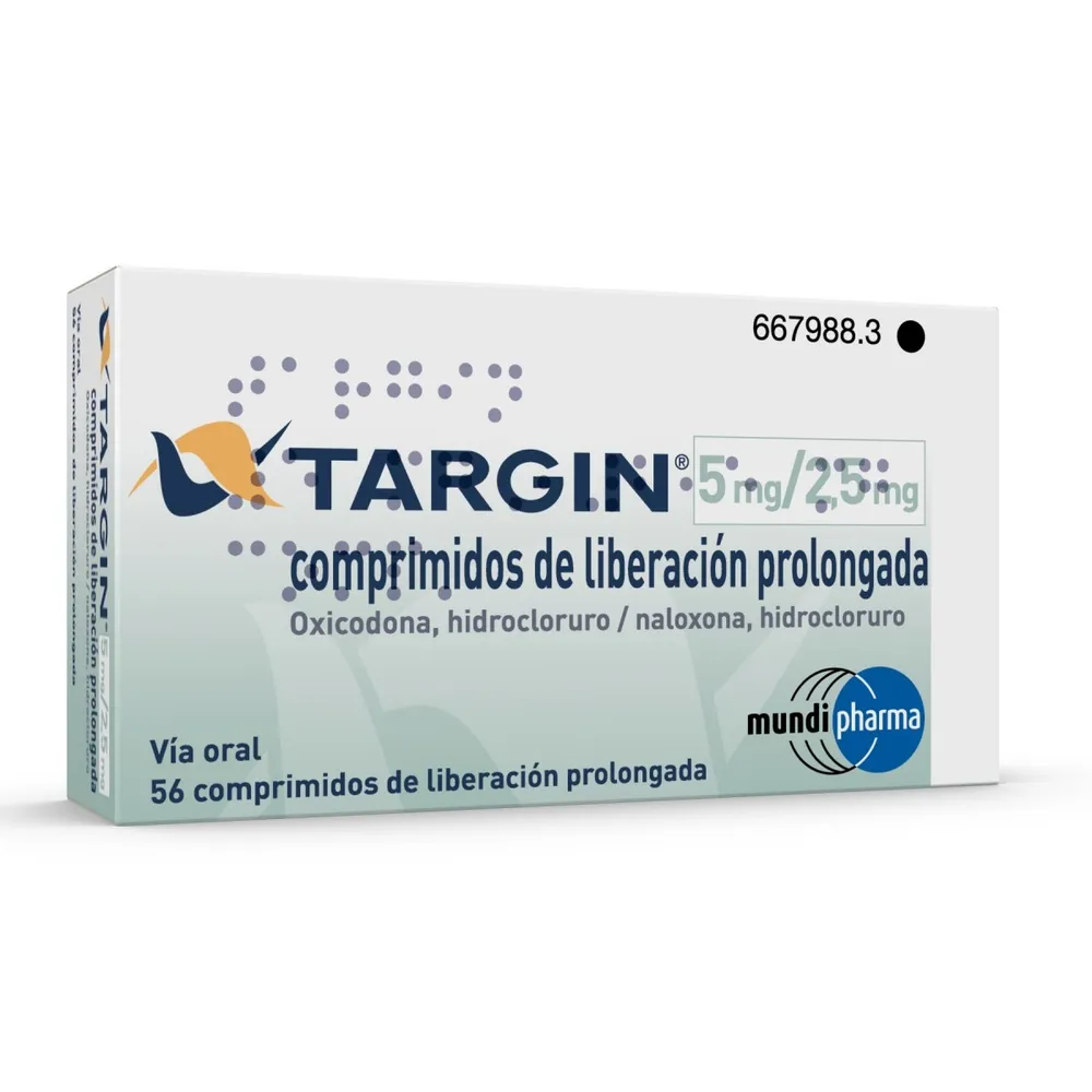 Targin tablets, prolonged-release