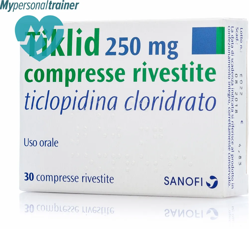 Tiklid tablets, film-coated