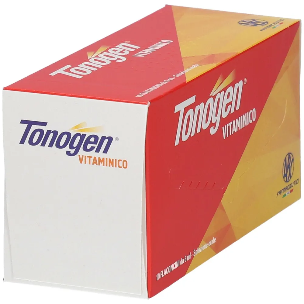 TonoGen vitaminico polvo y disolvente para solución oral