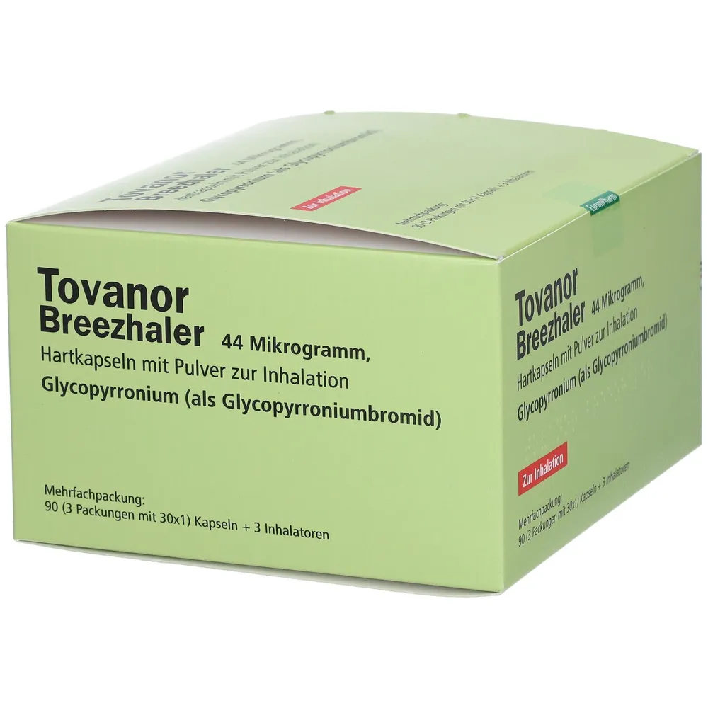 Tovanor Breezhaler powder for inhalation, hard capsule