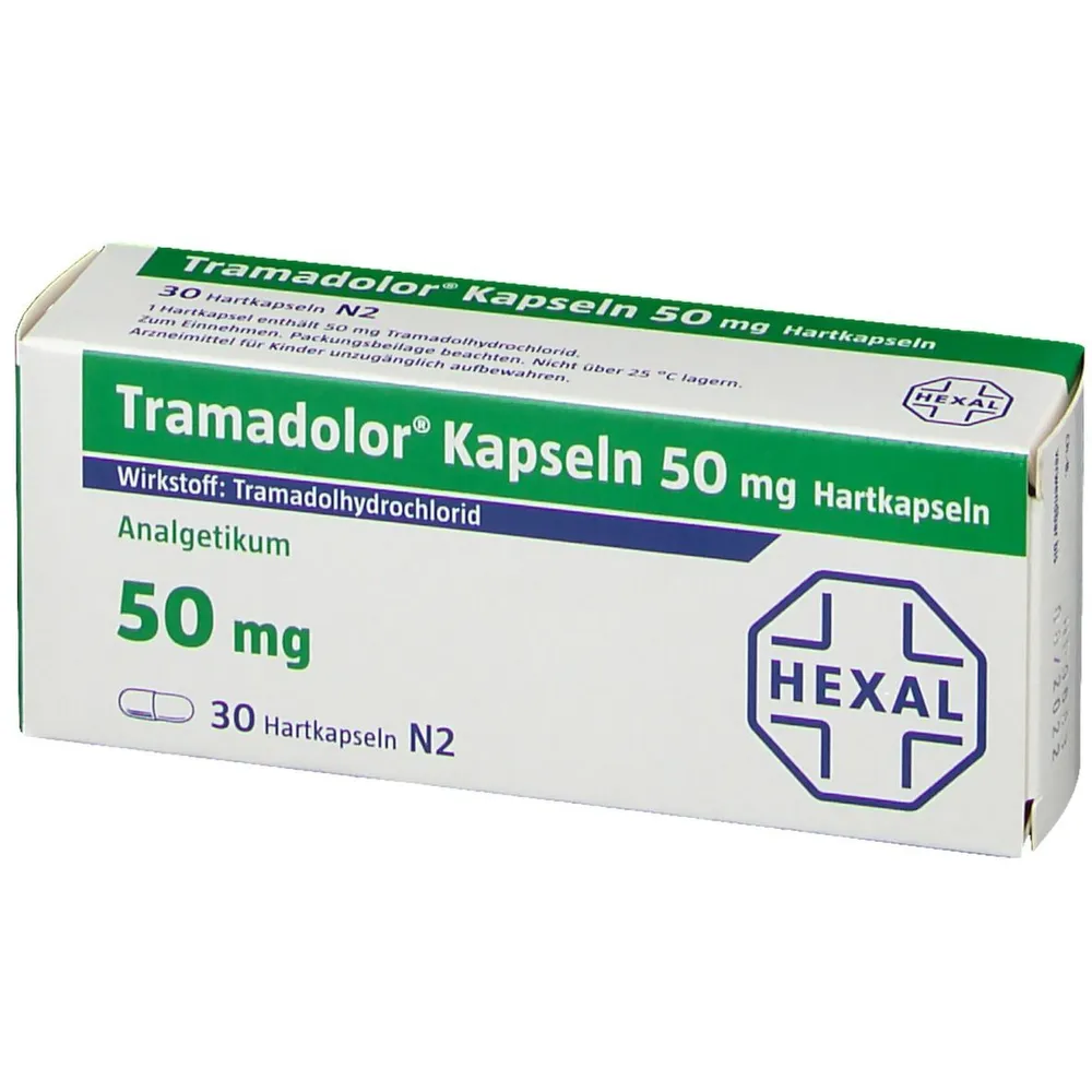 Tramadol Hexal cápsulas, cápsulas duras