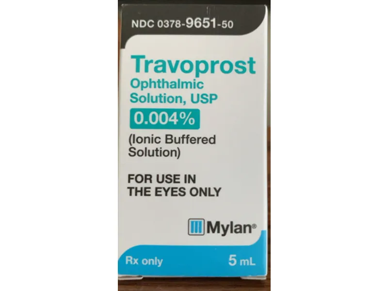 Travoprost Mylan solución, oftálmica