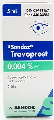 Travoprost Sandoz solución, oftálmica
