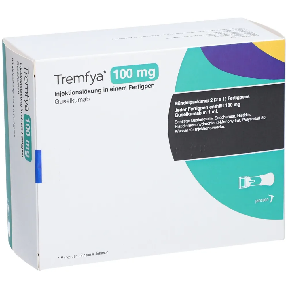 Tremfya solución para inyección infusión en jeringa precargada