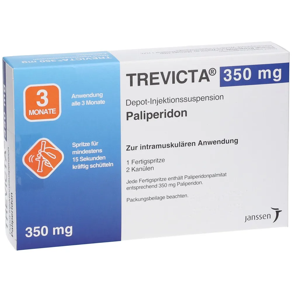 Trevicta suspensión para inyección de liberación prolongada