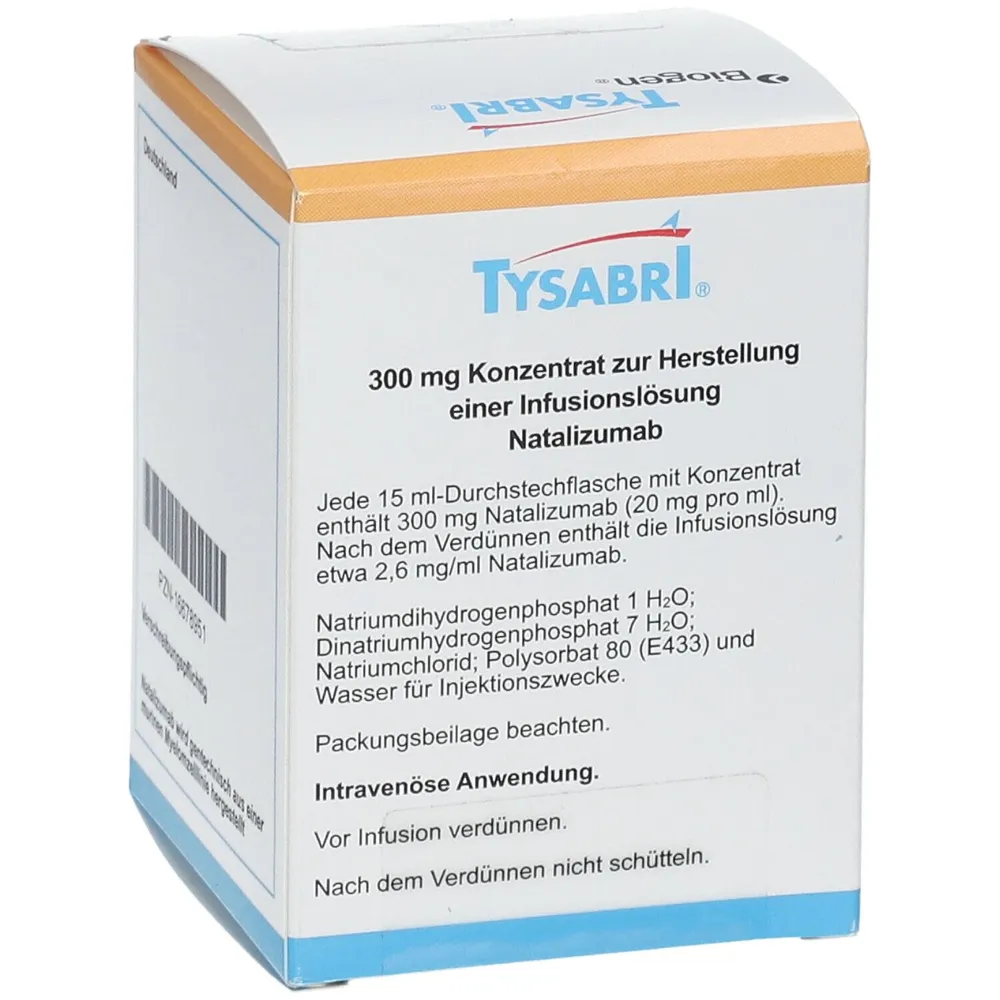 Tysabri solution for infusion, concentrate