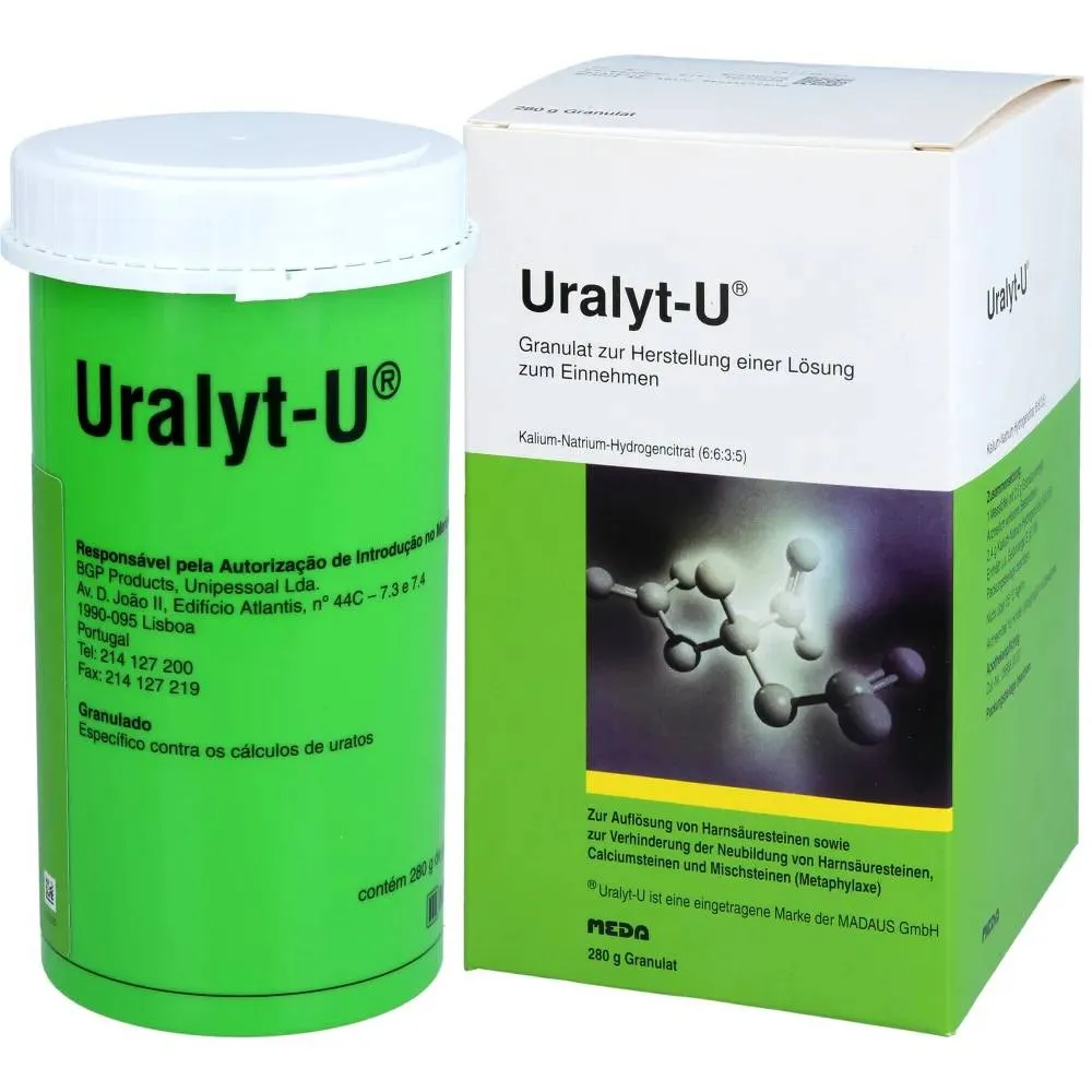 Uralyt U solution, oral for preparation from granules