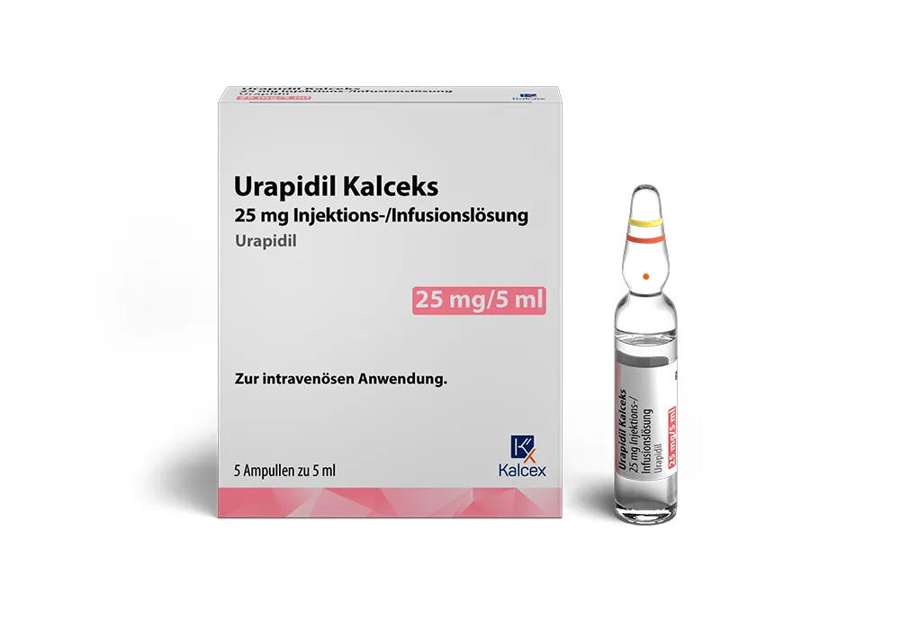 Urapidil Kalceks solución, para inyección o para perfusión