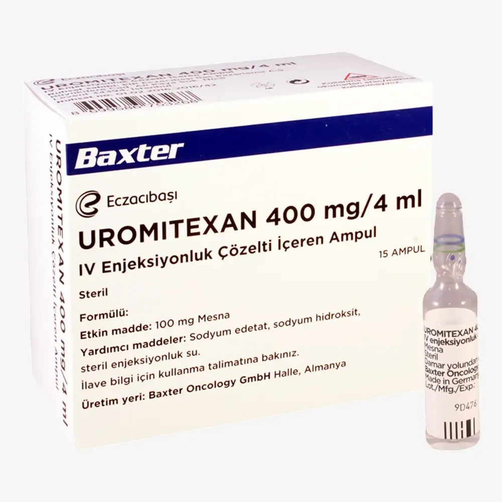 Uromitexan solución para inyección