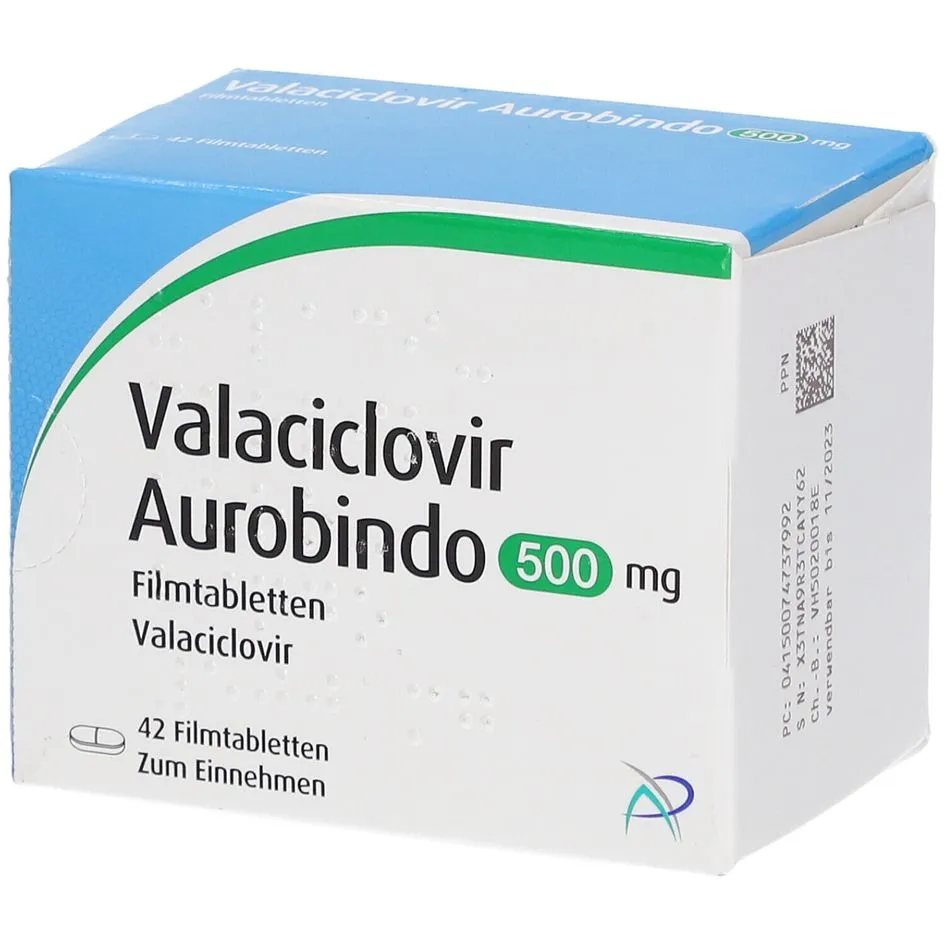 Valaciclovir Aurobindo comprimidos, recubiertos con película