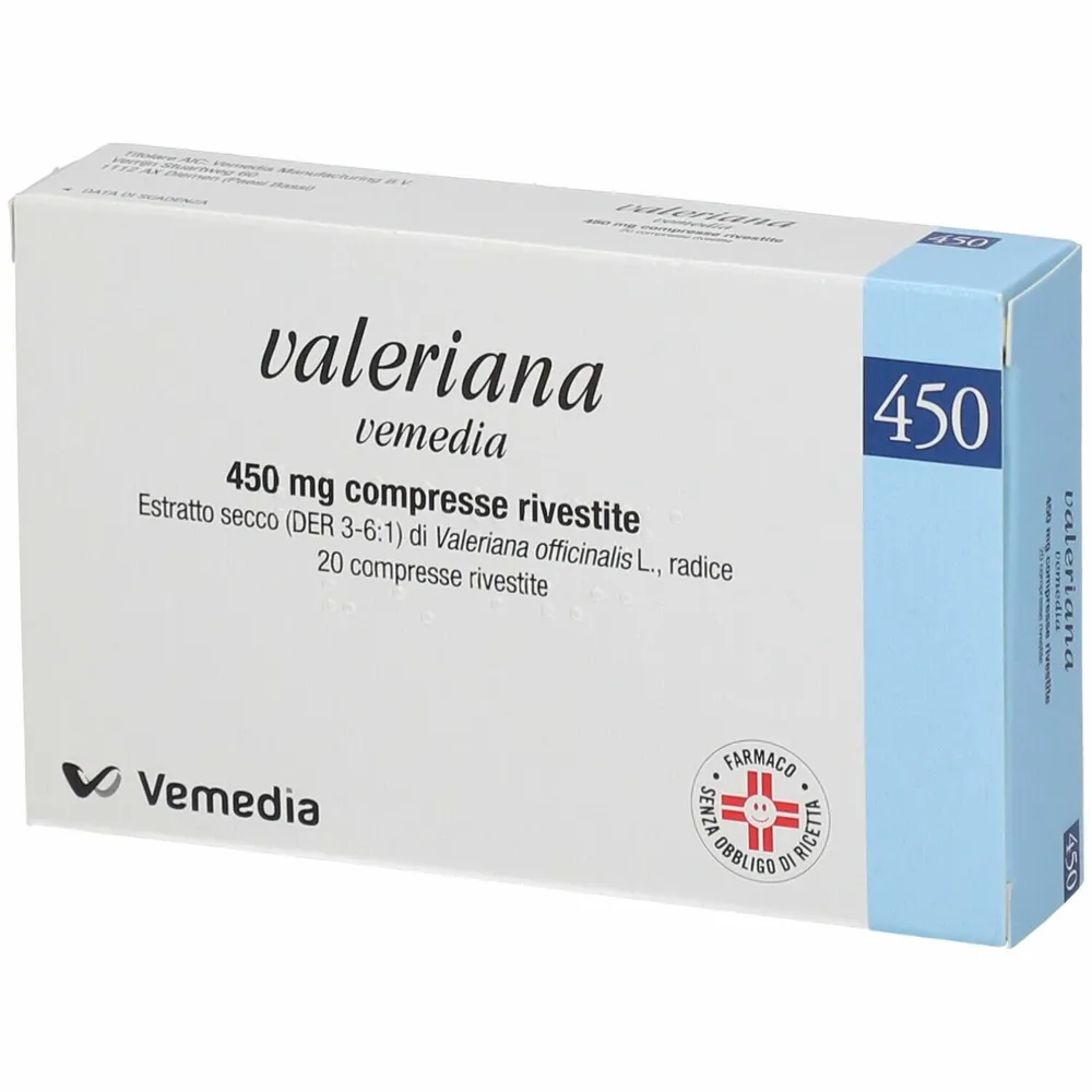 Valeriana Vemedia comprimidos, recubiertos