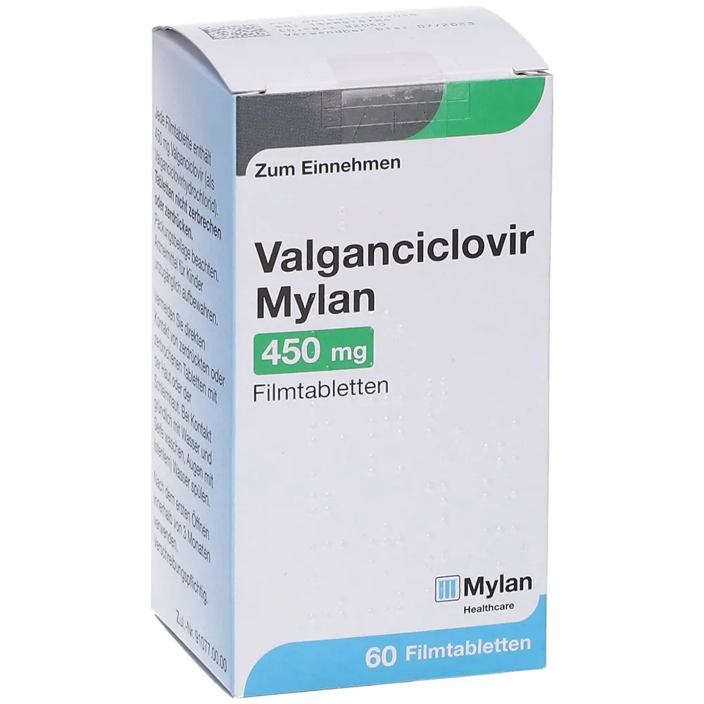 Valganciclovir Mylan tablets, film-coated