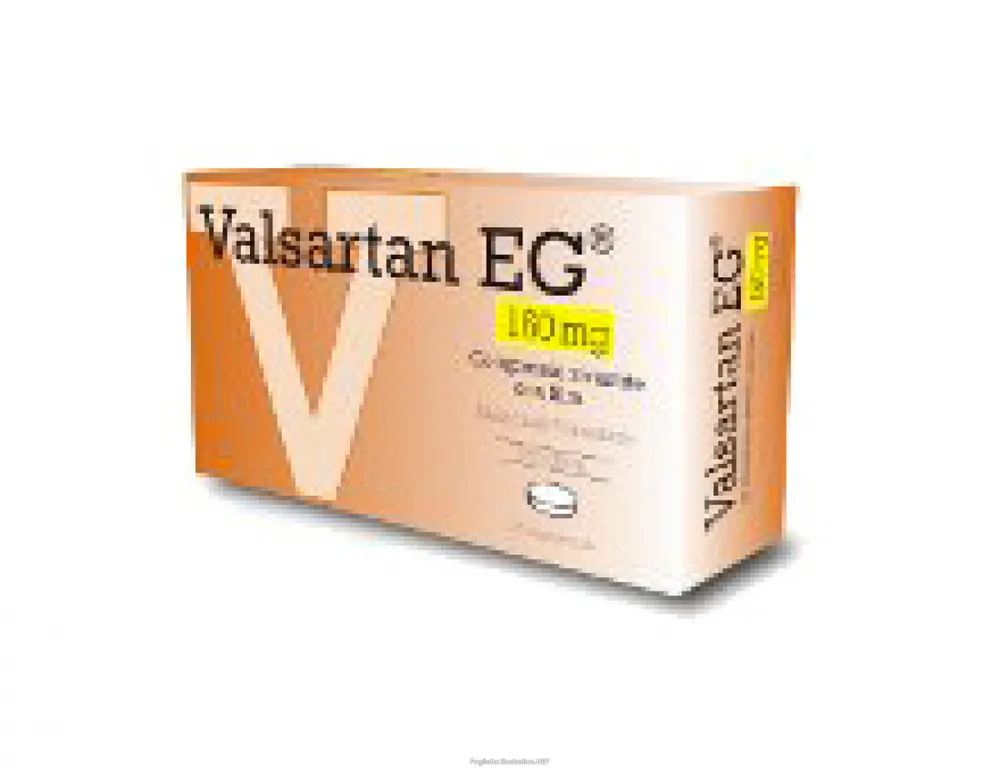 Valsartán EG comprimidos, recubiertos con película