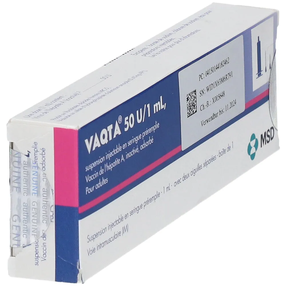 VaqtA suspensión para inyección