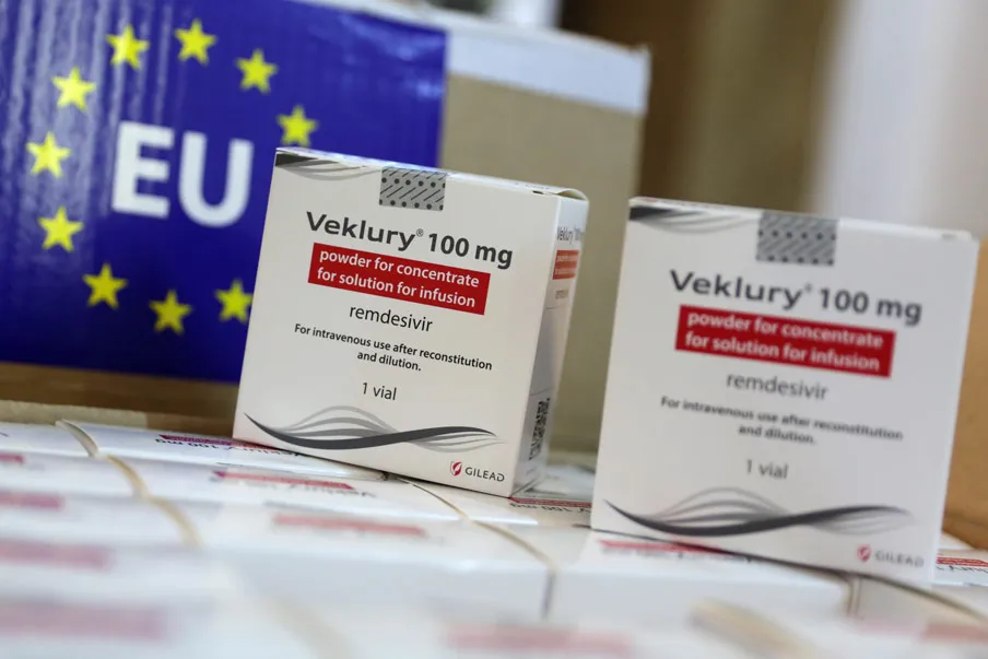 Veklury polvo para concentrado para solución para perfusión