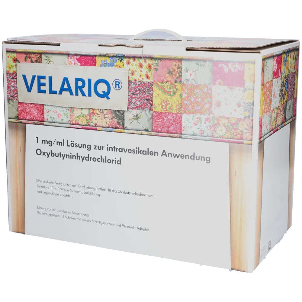 Velariq solution, intravesical