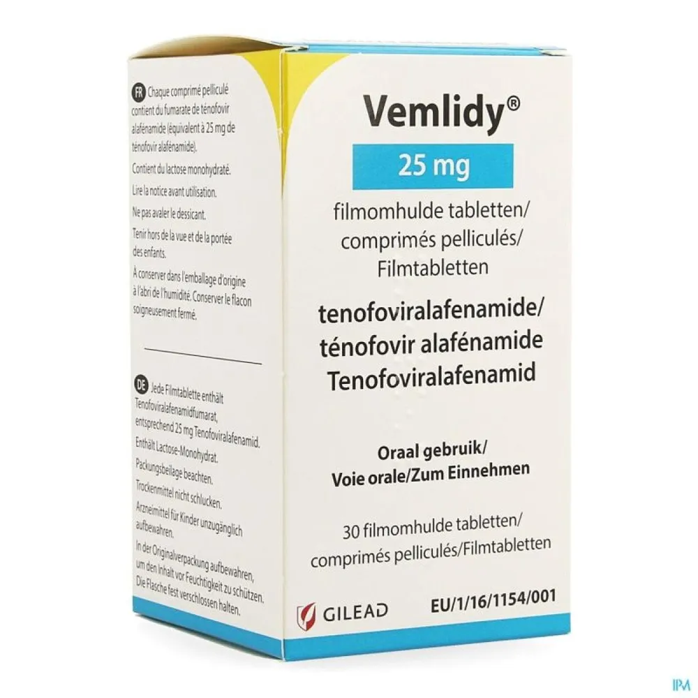Vemlidy tablets, film-coated