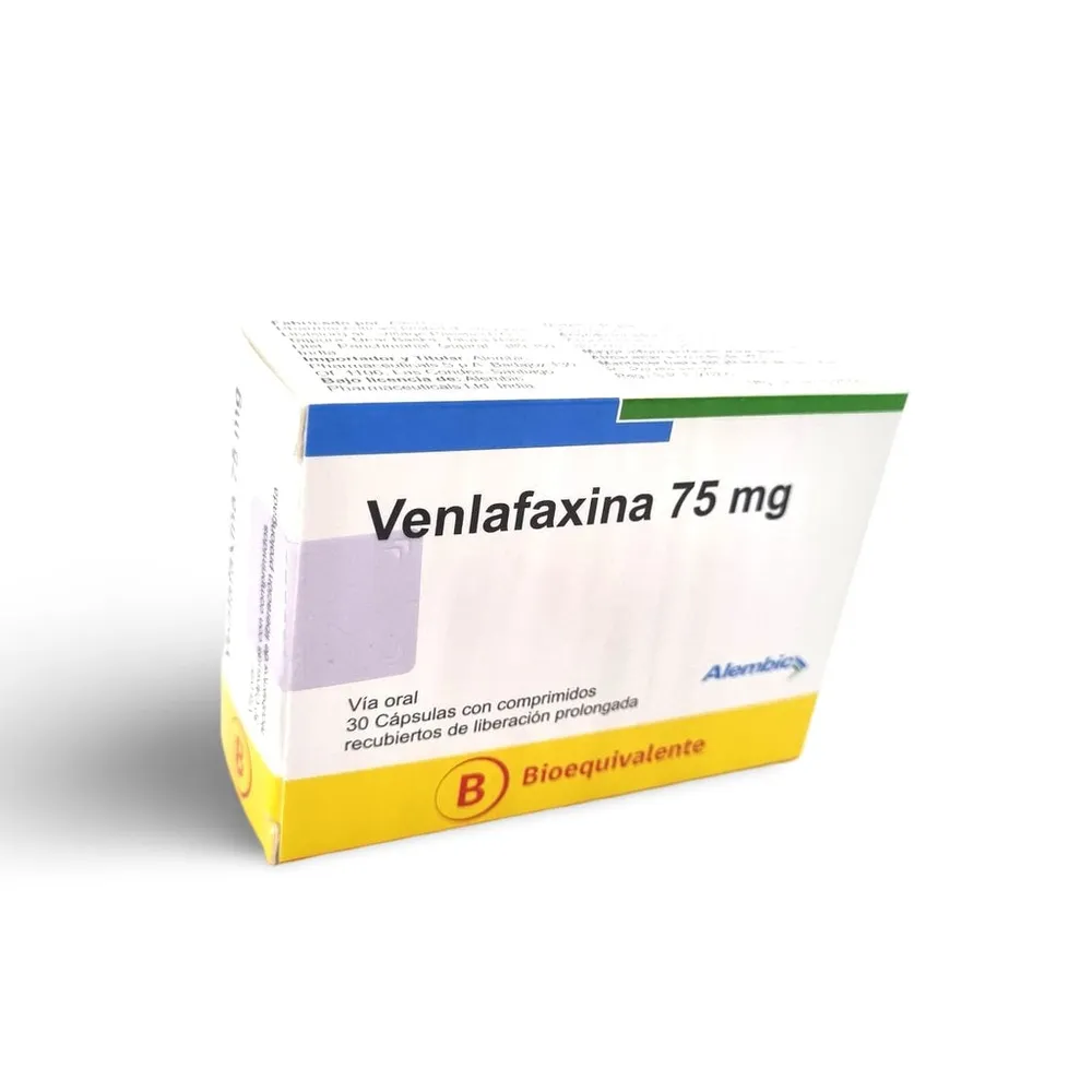Venlafaxina Alter cápsulas, rígidas de liberación modificada