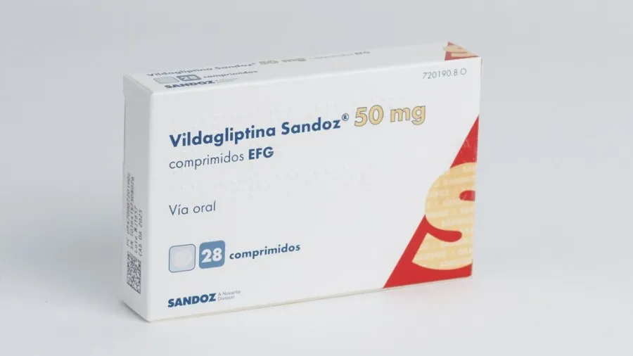 Vildagliptin Sandoz tablets, film-coated