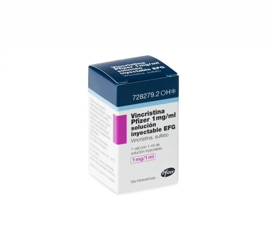 Vincristina Pfizer Italia solución para inyección