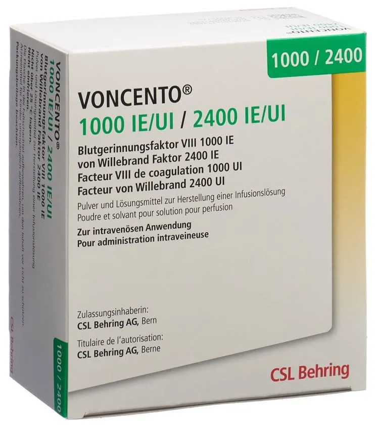 Voncento polvo y disolvente para solución inyectable