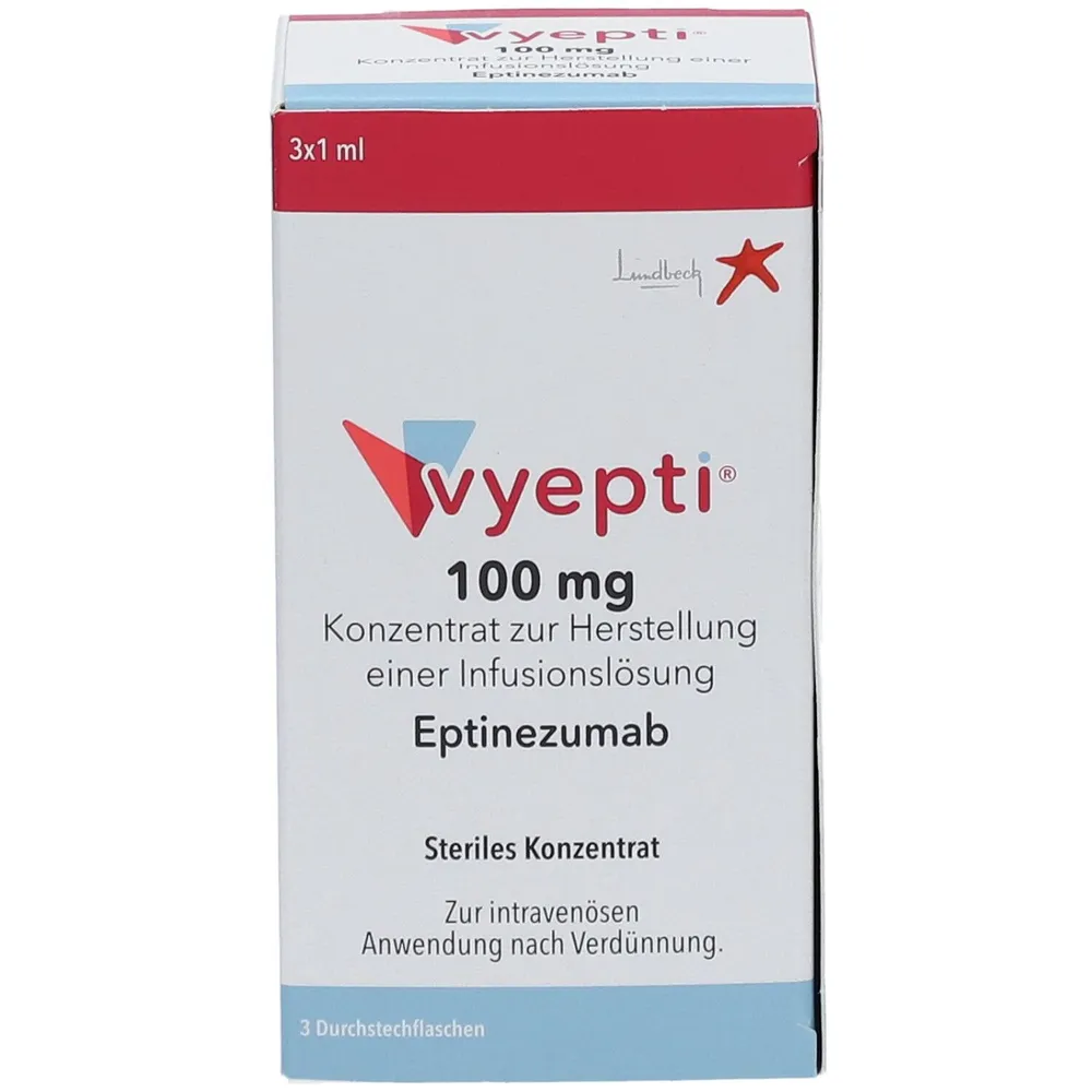 Vyepti solution for infusion, concentrate