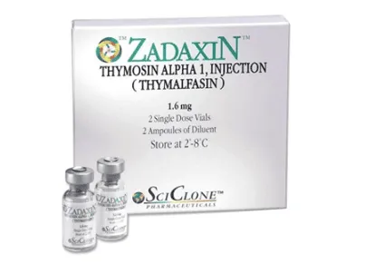 Zadaxin solution for injection, powder and solvent
