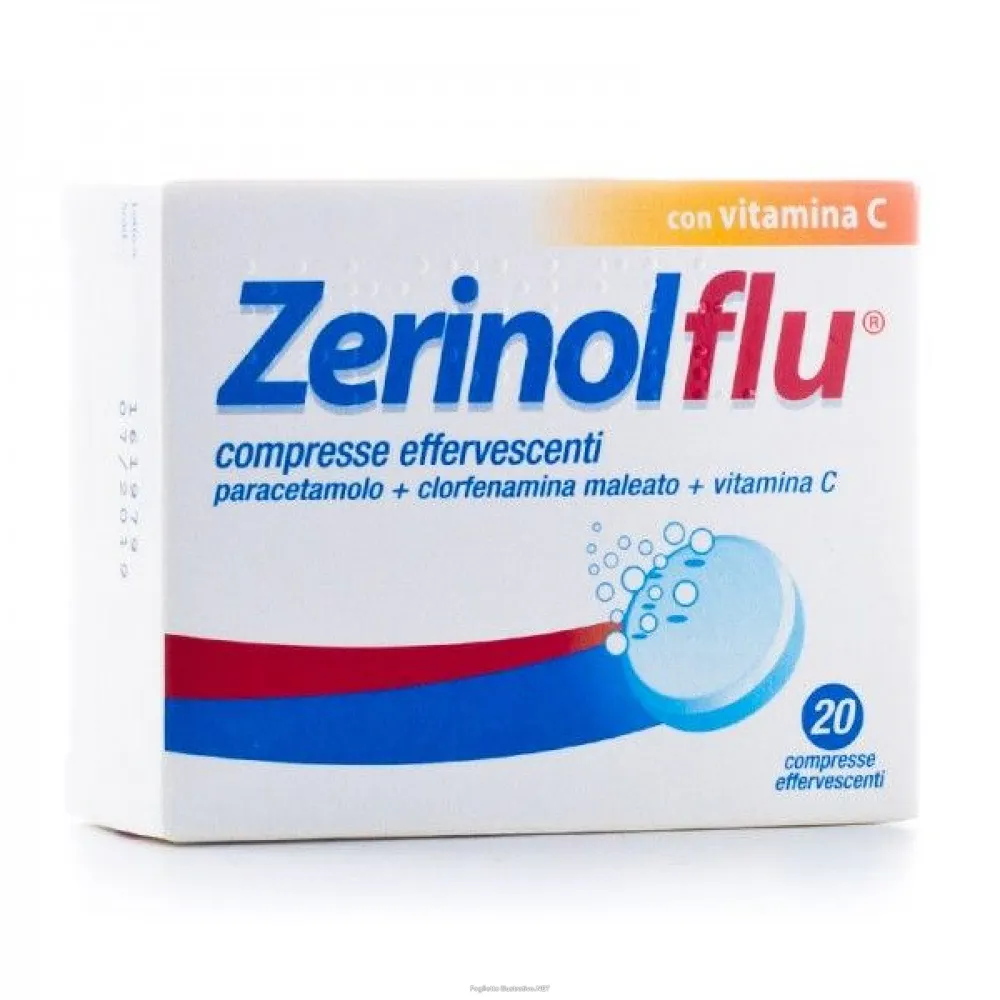 Zerinolflu tablets, effervescent