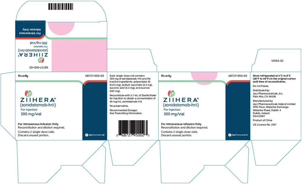 Ziihera polvo para concentrado para solución para perfusión