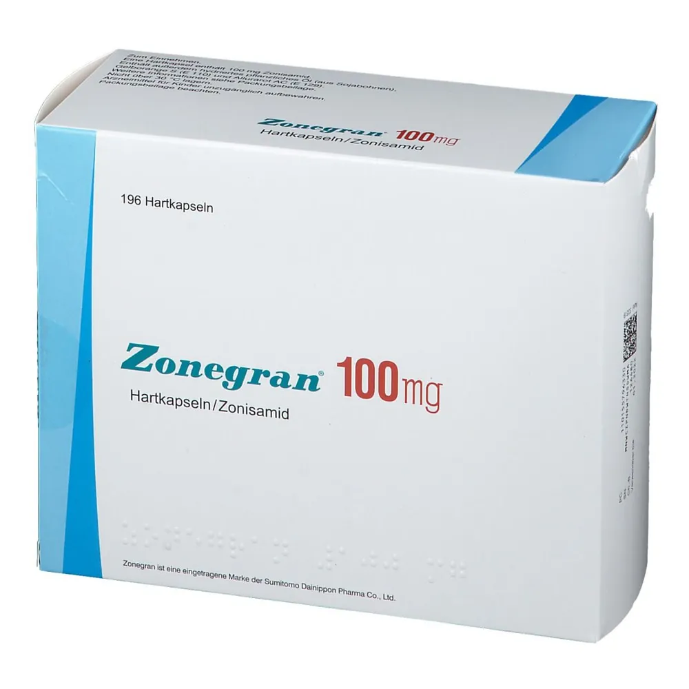 Zonegran capsules, hard gelatin