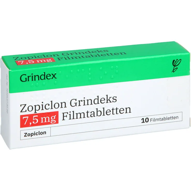 Zopiclona Grindex comprimidos, recubiertos con película