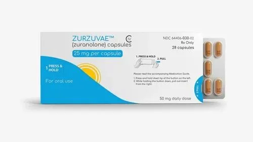 Zurzuvae capsules, hard gelatin