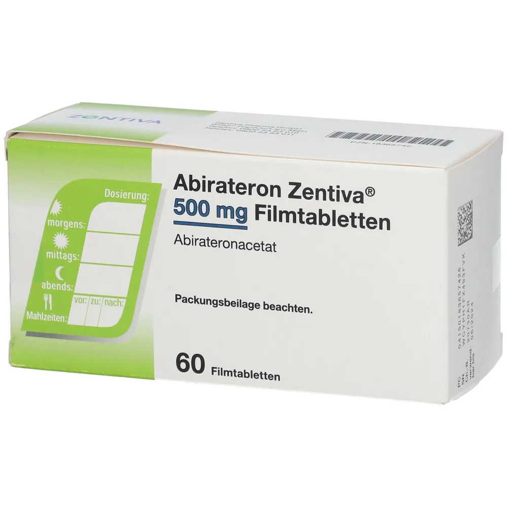 Abiraterone zentiva tablets, film-coated