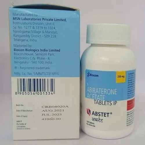 Abiraterone msn tablets, film-coated