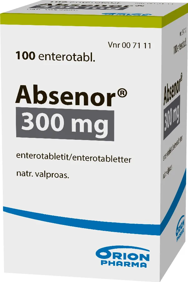 Absenor tablets, prolonged release