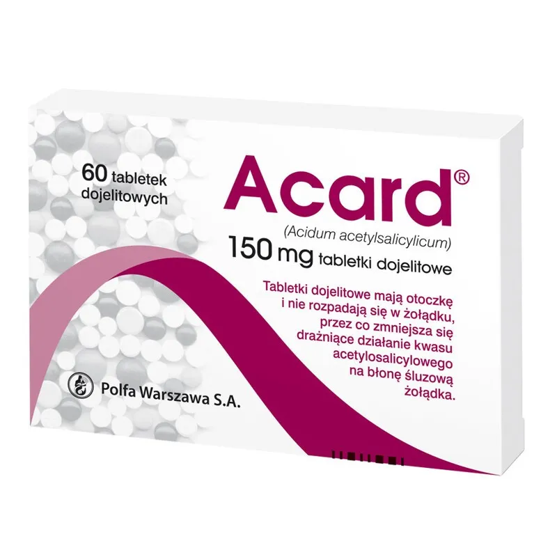 Acard comprimidos, vaginales