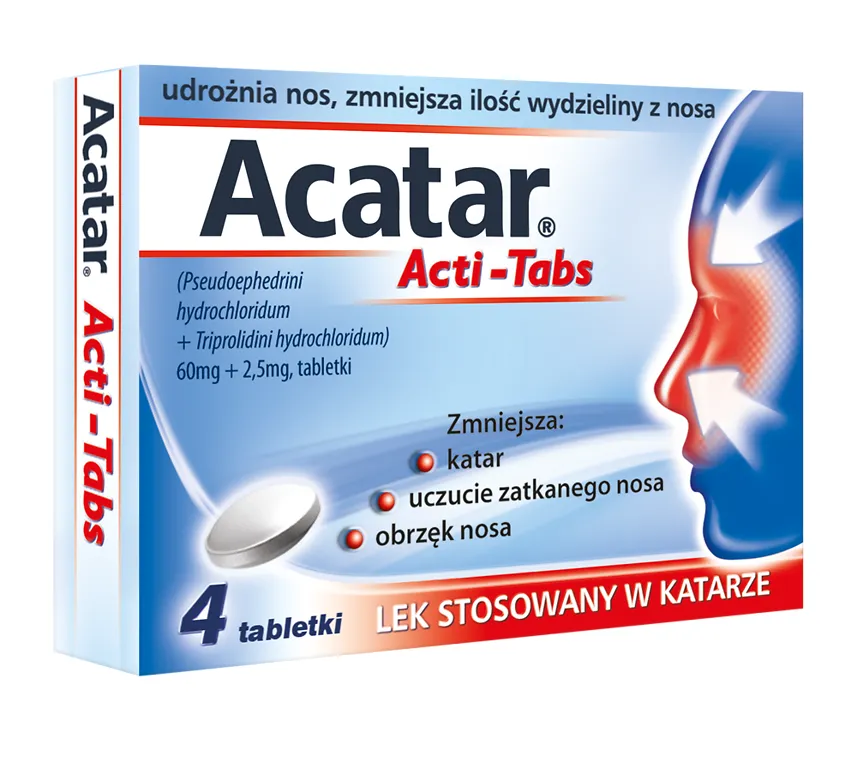 Акатар акти-табс таблетки
