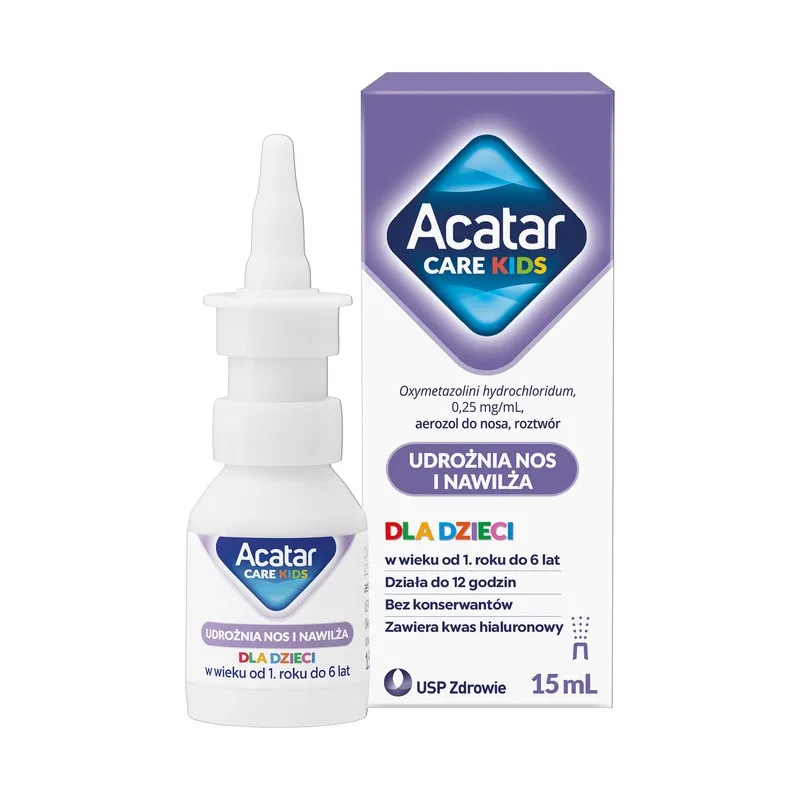 Acatar Care Kids spray, nasale