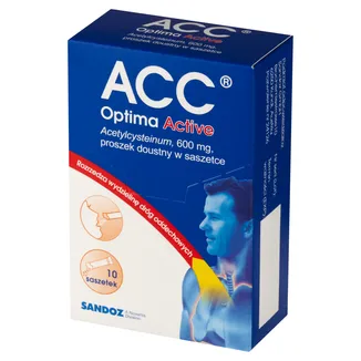 ACC Optima Active polvo para preparación de solución oral, en sobre
