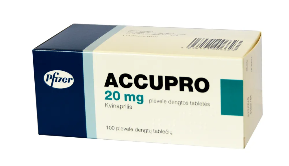 Accupro 20 tablets, film-coated